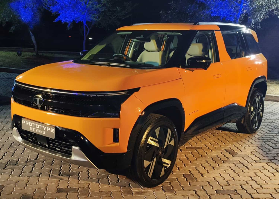 Source-supplied image for: Incoming Tata Sierra makes first showing as renamed Styzor